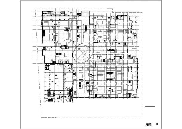 某三十层钢筋混凝土结构万达商业知名建筑图纸（高104.3米）VIP-图二