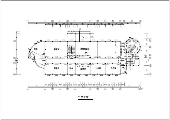 3749.30㎡五层小学综合楼建筑施工全套图纸（高19米）VIP_图1