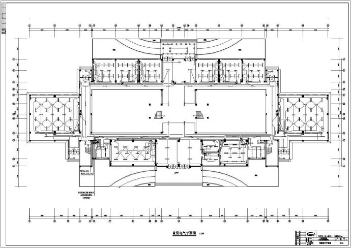某12468平方米六层框架结构高校教学楼施工全套图纸_图1