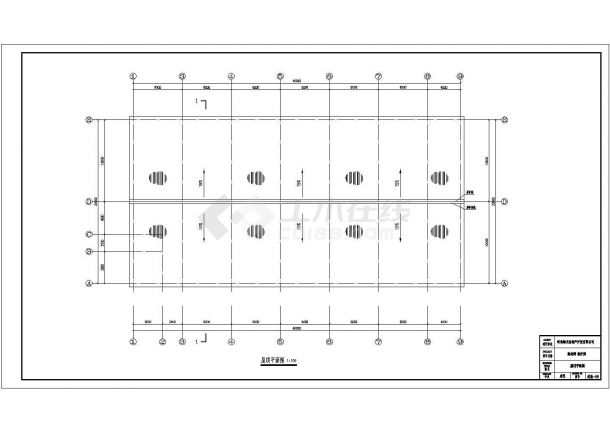 某海龙湾锅炉房CAD施工图-图二