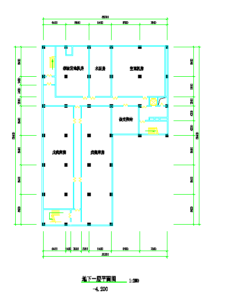 某地区某综合商场建筑设计全套图纸_图1