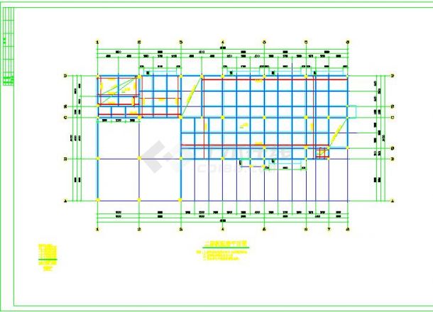 金华某办公楼建筑结构全套图纸（全集）-图一