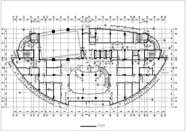 西南某医院建筑设计CAD全套图纸-图一