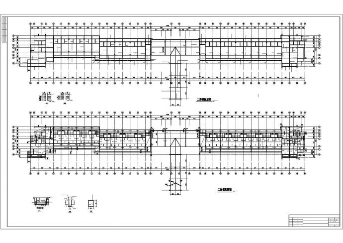 某五层框架结构职工宿舍楼结构设计图_图1