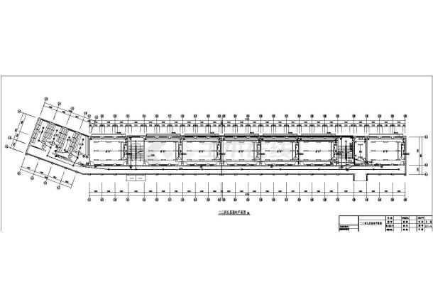 福建某三级负荷五层中学教学楼电气施工图纸-图二