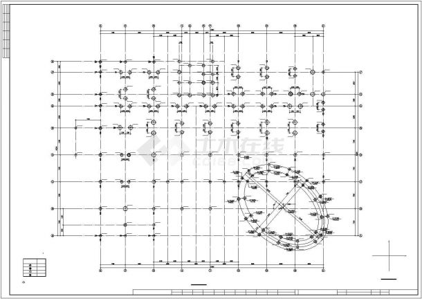 某12层框剪商用综合楼结构设计图-图二