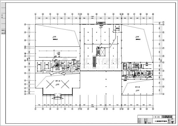 某地大众4S店电气设计施工图（含消防）-图二
