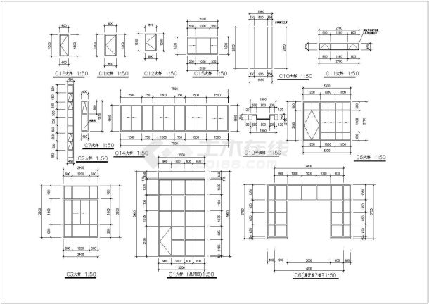 舒适的精美二层房屋建筑设计施工图-图二