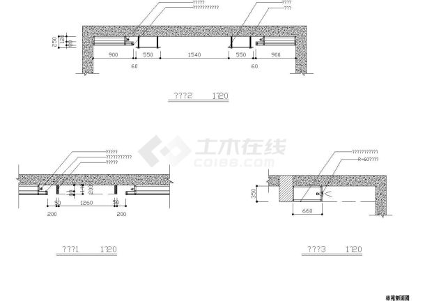 某城市一套简单的家居装修设计图纸-图一