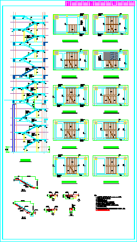 建筑结构隔震CAD参考图-图二