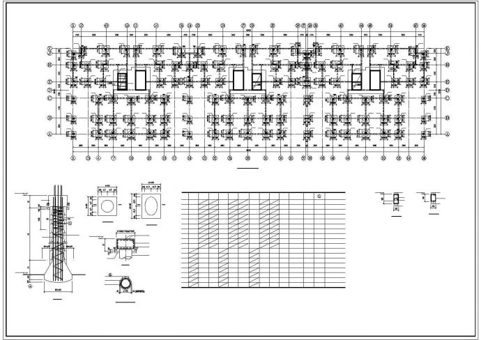 武汉某十八层框剪高层住宅结构设计图_图1