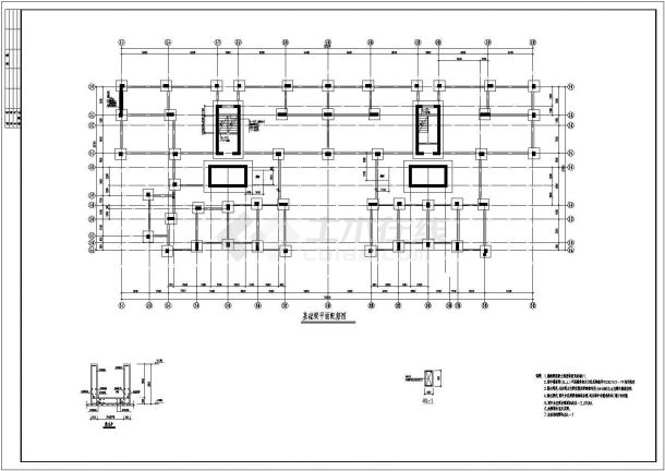 长沙某18层框剪结构住宅结构设计图-图二