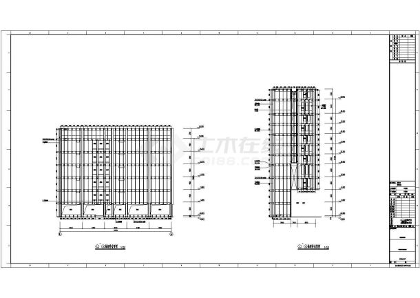 [浙江]10层框剪结构档案馆幕墙工程施工图（玻璃、石材幕墙及计算书）-图一