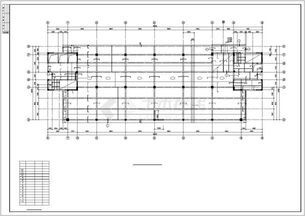 苏州某15层带人防车库框架剪力墙高层结构图-图一