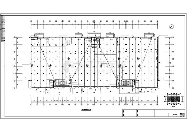 [江苏]670000㎡五层大型烟草仓库全套电气图纸（2个仓库+变电所）-图一