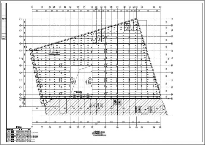 多层钢框架结构家俱城结构设计施工图_图1