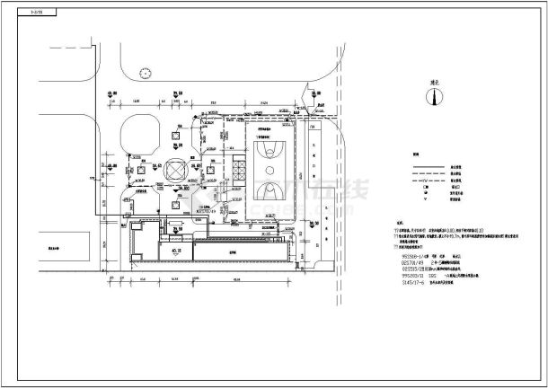 郑州某五层框架结构教学楼图建筑施工图-图一