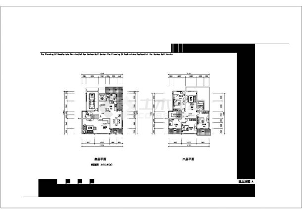 现代风格三层带玄关精美别墅建筑设计图-图二