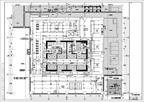 [青海]知名广场综合体全套电气图纸345张（酒店超高层商场计算说明）-图一