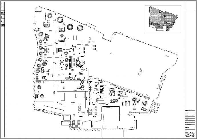 73229.80㎡二十四层酒店无线对讲系统电气图纸_图1
