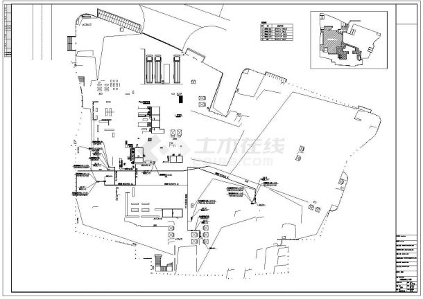 73229.80㎡二十层酒店楼宇设备自动控制系统电气图纸-图二