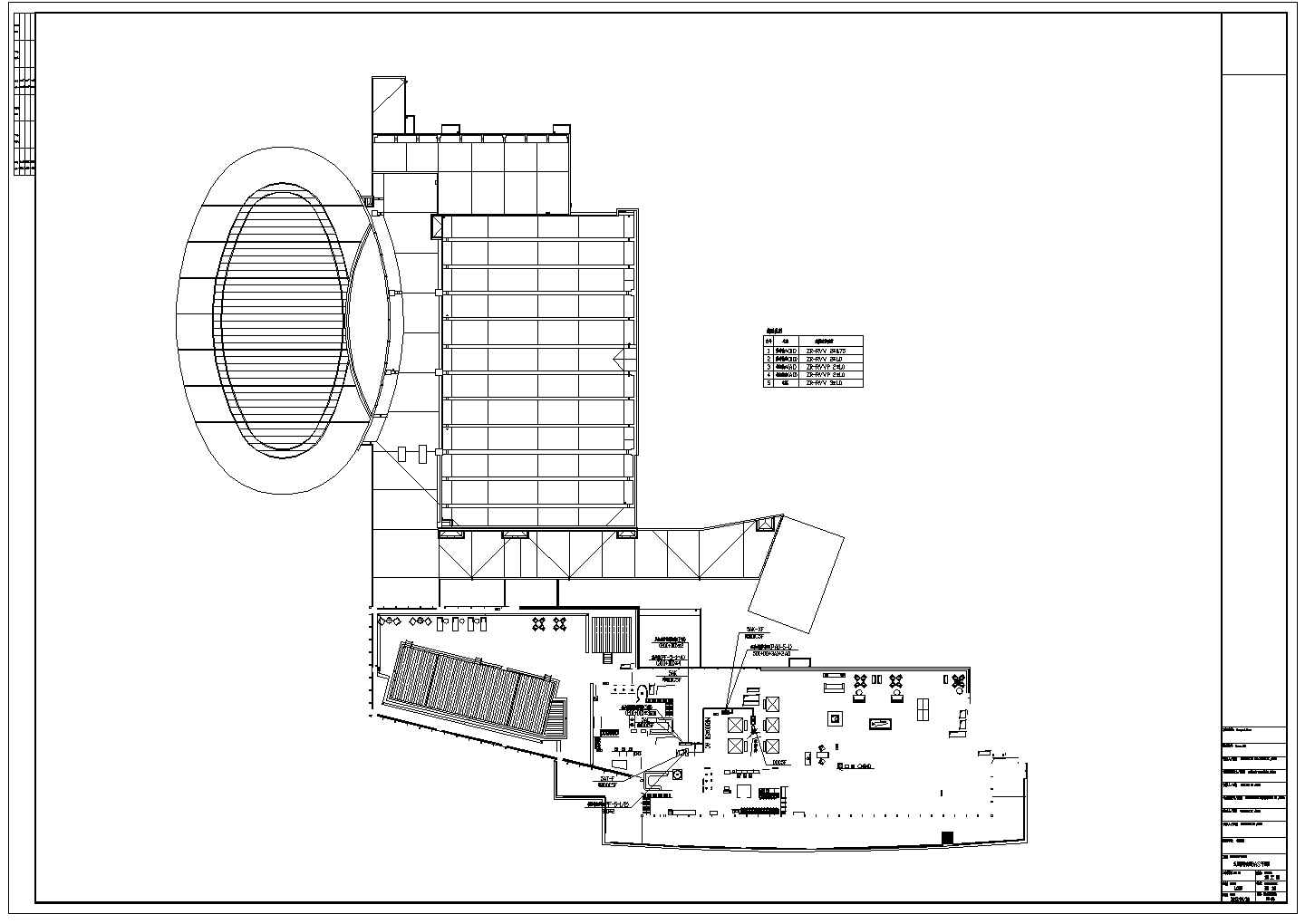 73229.80㎡二十层酒店楼宇设备自动控制系统电气图纸