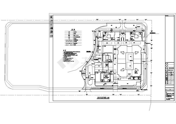 [四川]193822.18㎡三层大型商业综合体强电系统电气图纸-图一