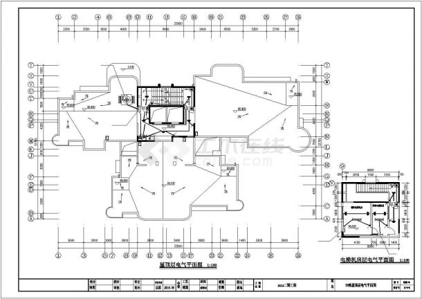 某小区项目二期工程全套电气图纸132张（5栋高层、地下室、幼儿园）-图二