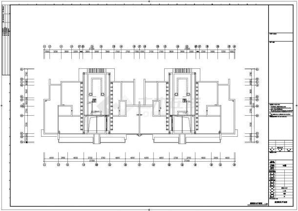 [辽宁]某一类三十层住宅群全套电气图纸197张(含地下室、6栋楼)-图一