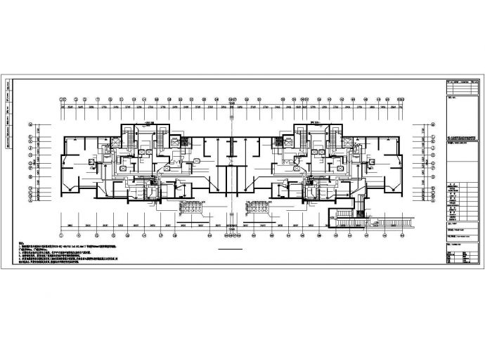 [江苏]28337㎡三十一层城市综合体之住宅项目全套电气图纸（户型大样）_图1