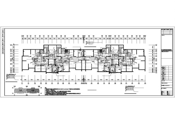 [江苏]28337㎡三十一层城市综合体之住宅项目全套电气图纸（户型大样）-图二