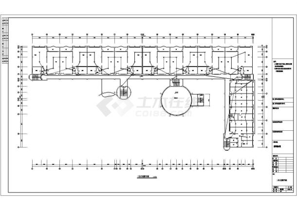 [古田]三层幼儿园教学综合楼电气图纸-图二