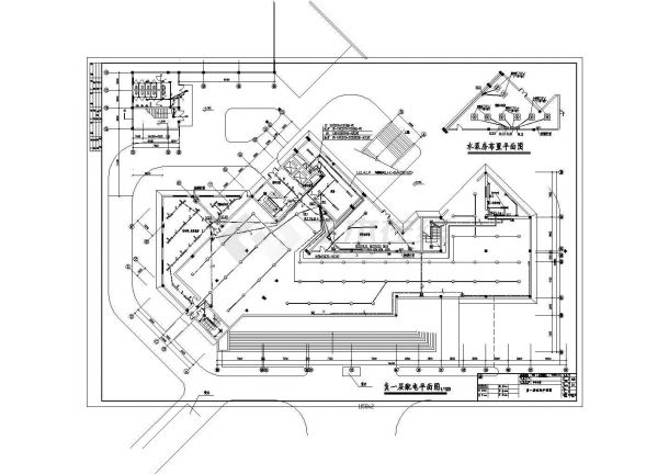 【湖南】某十二层办公大楼电气设计施工图-图一