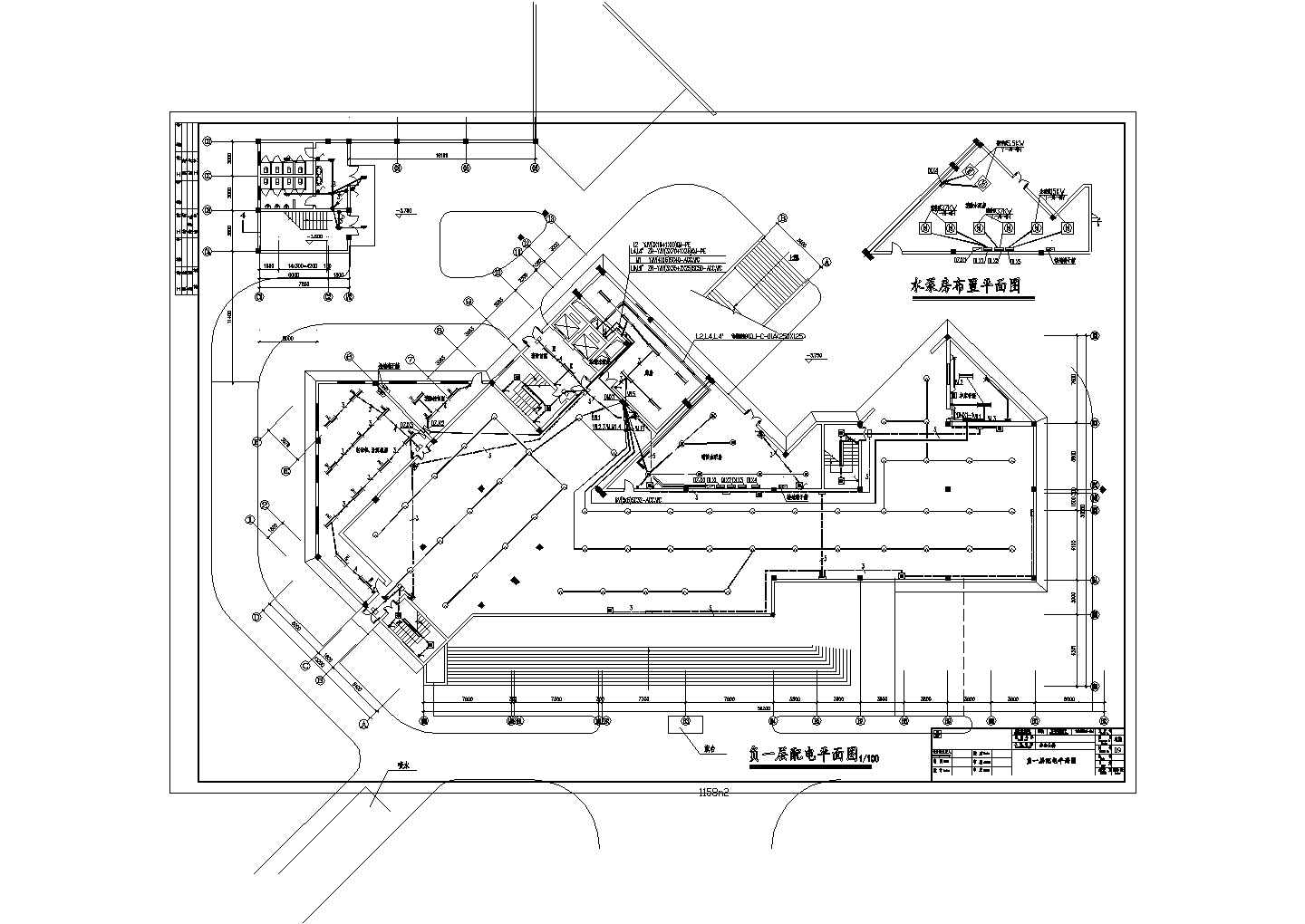 【湖南】某十二层办公大楼电气设计施工图