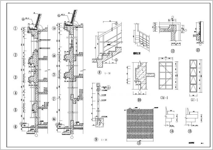 欧式园林观景塔建筑方案图（塔高34.3米）_图1