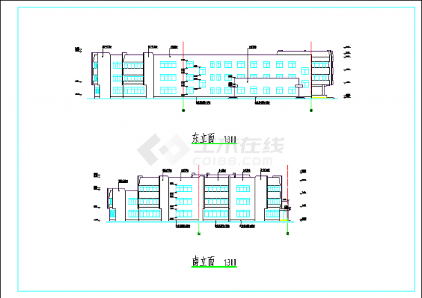 西南某地区幼儿园建筑施工图（含说明）-图一