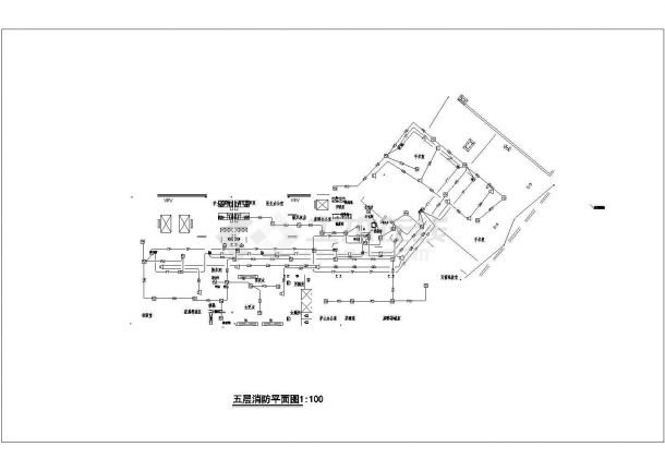 某六层钢筋混凝土结构住院楼电气施工图纸（一级负荷）-图二