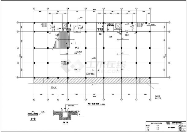 某地区某新东方百货大楼建筑设计图纸-图一