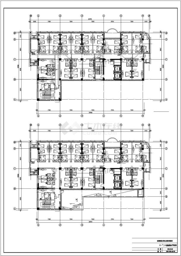 [辽宁]14270㎡二十二层多功能高级酒店给排水图纸（含70余页设计说明）-图一