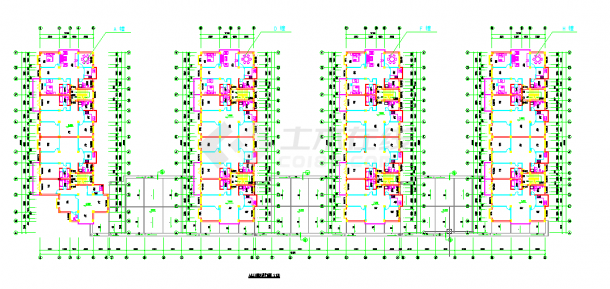 某地区某联建房建筑设计施工总套图纸-图一