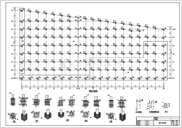 【山西】钢框架独立基础商业大厦结构施工图（7度抗震）-图二