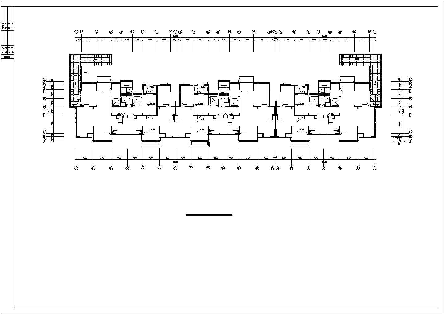 某区域18层住宅建筑给排水CAD参考图