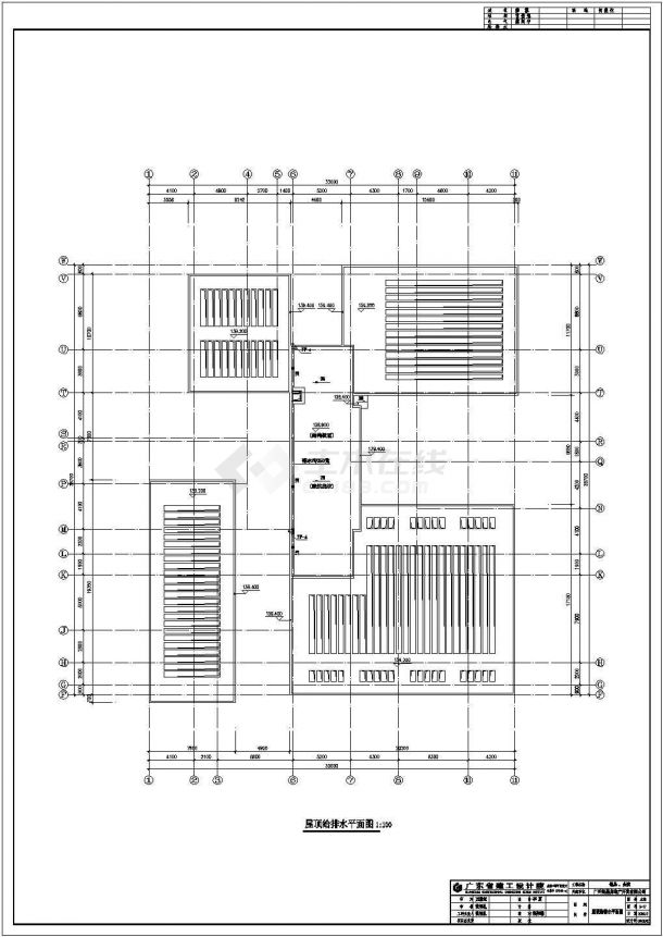 广州某超高层（41层）综合楼给排水图纸-图一