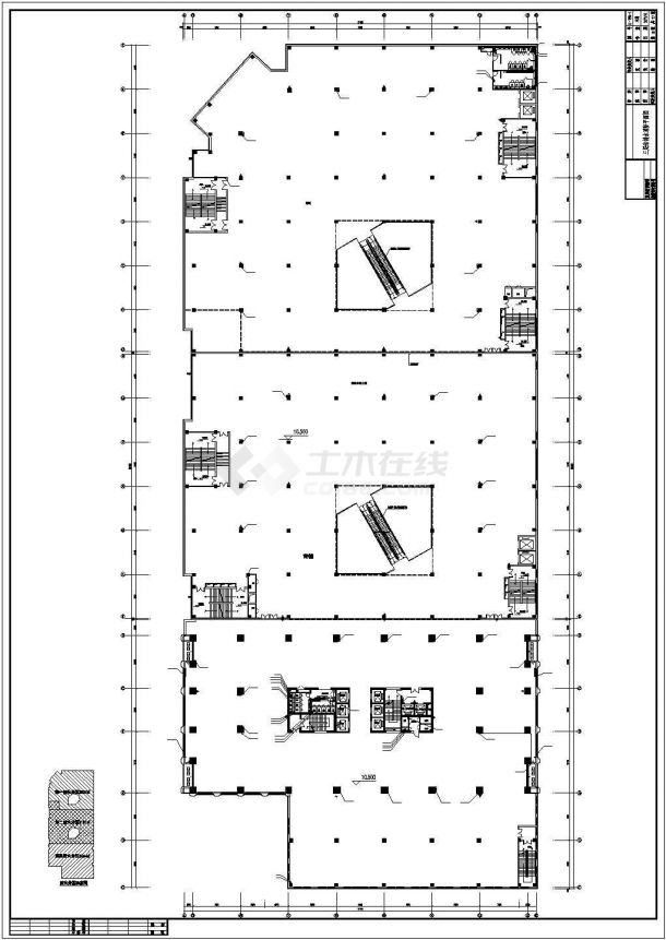 [山东]50694.3㎡二十四层大型国际商业广场给排水图纸-图二