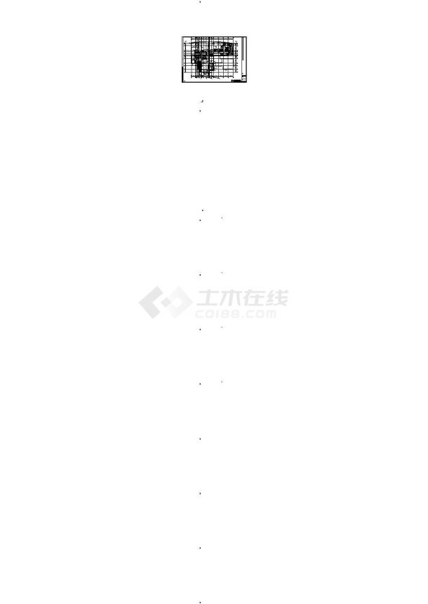 [上海]19613㎡九层别墅式宾馆电气施工全套图纸（知名设计院）-图一