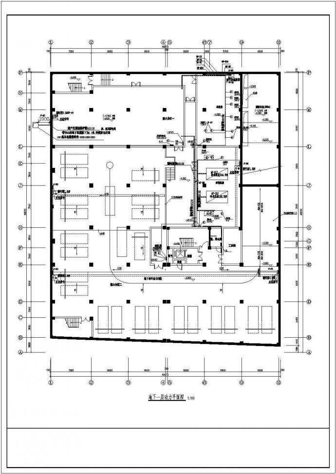 1972.70㎡六层大型家具商场电气施工图纸_图1