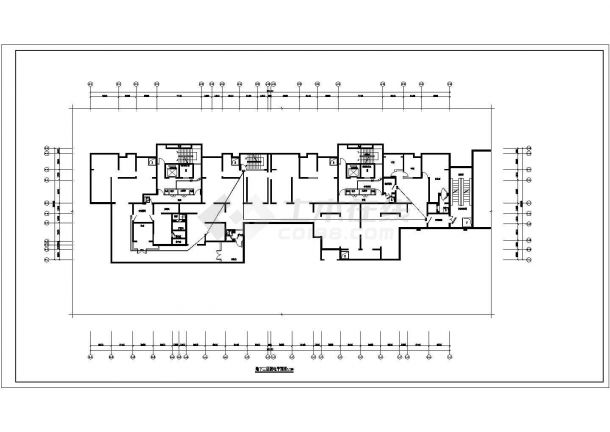 [陕西]某28389平米三十二层住宅带人防电气施工图（甲级院设计）-图二