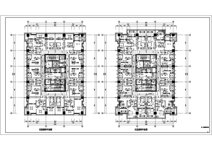 二十六层酒店与办公合用楼全套电气施工图纸_图1