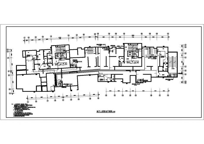 [陕西]某3万平高层住宅带人防电气施工图（甲级院设计）_图1