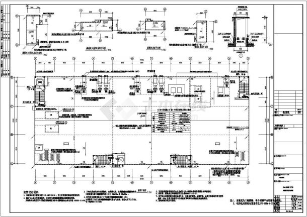 【四川】10737.75㎡某产业园区三层厂房全套电气施工图纸-图二